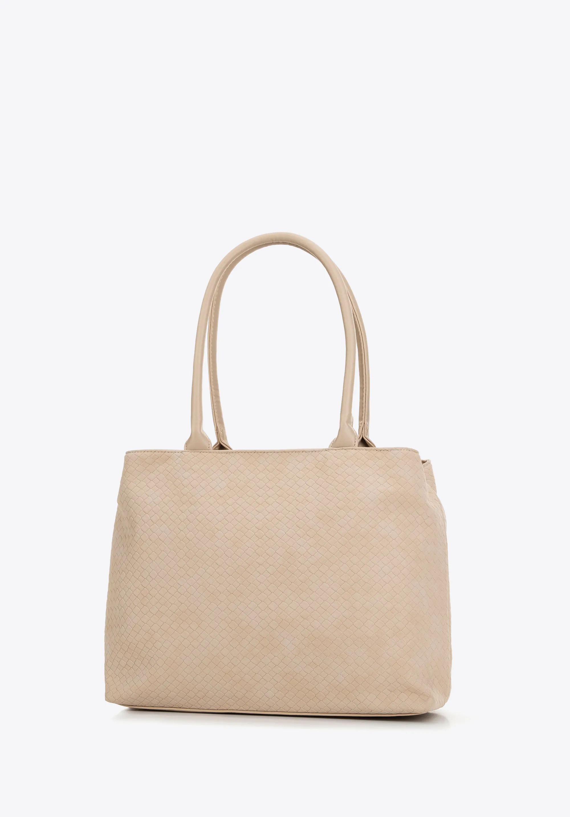 Damen-Shopper aus geprägtem Kunstleder I WITTCHEN