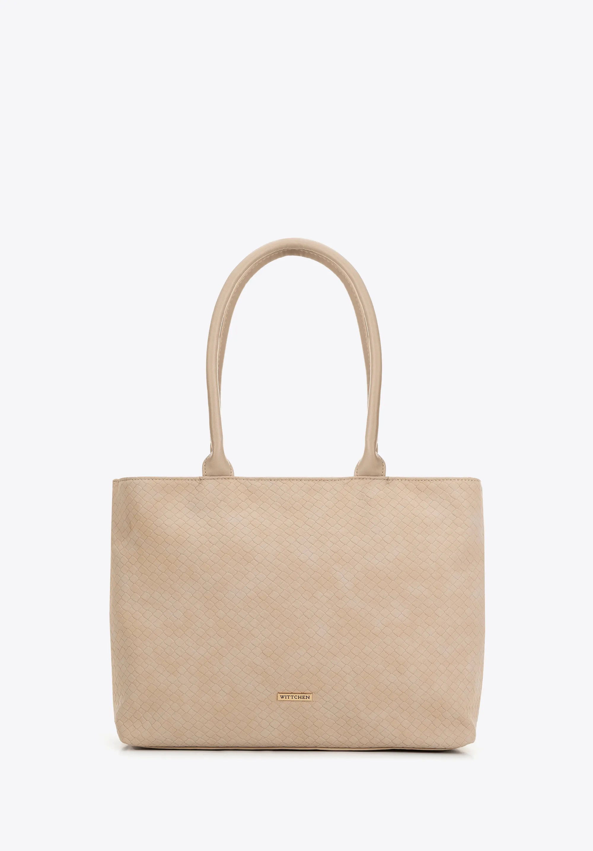 Damen-Shopper aus geprägtem Kunstleder I WITTCHEN