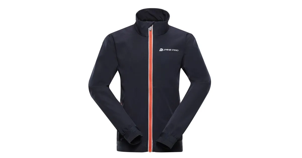 Kinder-Softshelljacke ALPINE PRO TYCHO Marineblau 152-158