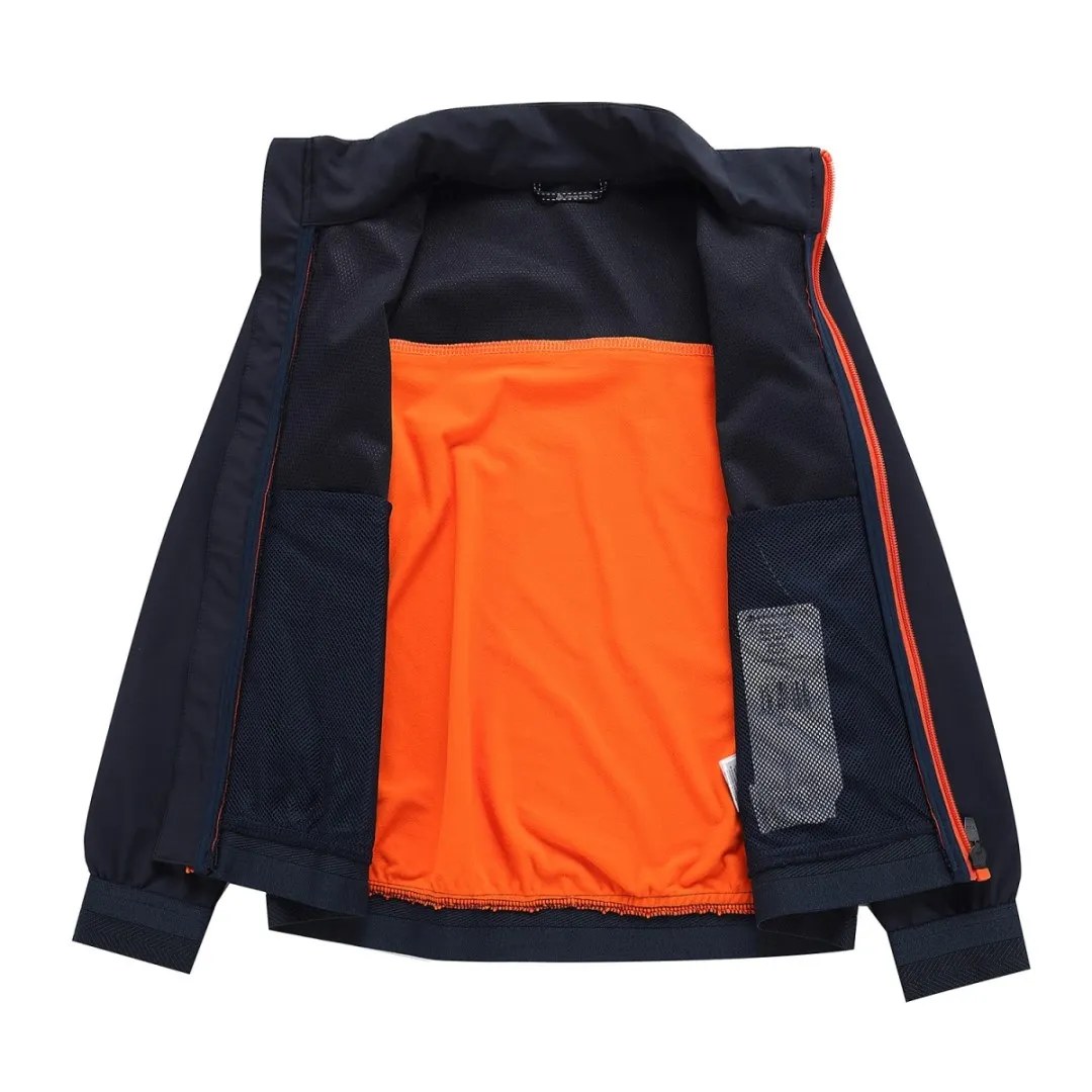 Kinder-Softshelljacke ALPINE PRO TYCHO Marineblau 152-158